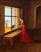 The Messenger Painting by Margaryta Yermolayeva The Messenger Painting by Margaryta Yermolayeva