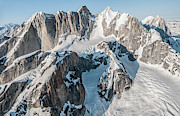 The Mooses Tooth In The Ruth Gorge Photograph by Alasdair Turner