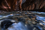 The Narrows at Zion National Park - 1 Photograph by Larry Marshall