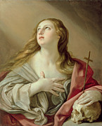 The Penitent Magdalene Painting by Guido Reni