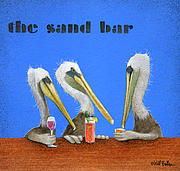 The Sand Bar... Painting by Will Bullas