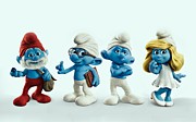 The Smurfs Movie Digital Art by Movie Poster Prints