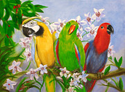 The Three Tenors Painting by Stella Violano