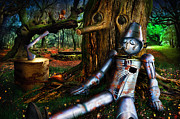 The Tin Woodman Digital Art by Alessandro Della Pietra