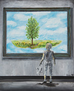 The World You Thought You Lived In Painting by Nik Helbig