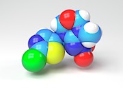 Thiamethoxam Molecule Photograph by Science Photo Library