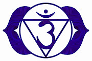 Third Eye Number Two Abstract Chakra Art by Omaste Witkowski  Digital Art by Omaste Witkowski