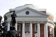 Thomas Jefferson and the Rotunda Photograph by Photohoo