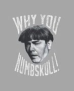 Three Stooges - Numbskull Digital Art by Brand A