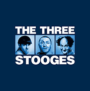 Three Stooges - Three Squares Digital Art by Brand A
