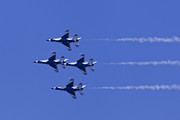 Thunderbirds Diamond Formation Undersides Photograph by Donna Corless Thunderbirds Diamond Formation Undersides Photograph by Donna Corless