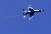 Thunderbirds Solo Underside Photograph by Donna Corless Thunderbirds Solo Underside Photograph by Donna Corless
