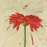 Tiny Flower Square II Painting by Patricia Pinto Tiny Flower Square II Painting by Patricia Pinto