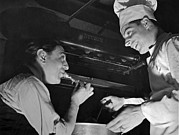 Tito Schipa Samples DiMaggio's Photograph by Underwood Archives