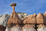 Toadstool hoodoo, Grand Staircase Escalante National Monument, Utah, USA Photograph by Alan Majchrowicz