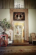 Tony Duquette's Entrance Hall Photograph by Shirley C. Burden