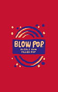 Tootsie Roll - Blow Pop Rough Digital Art by Brand A