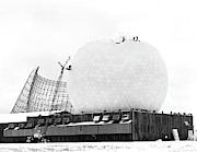 Tr Radome Under Construction Photograph by Science Photo Library