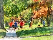 Track Team Photograph by Susan Savad Track Team Photograph by Susan Savad