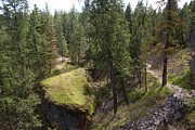 Trails in Spokane Photograph by Ben Upham III Trails in Spokane Photograph by Ben Upham III