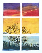Tranquil View Painting by Karen Jane Jones Tranquil View Painting by Karen Jane Jones