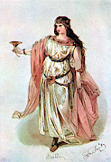 Tristan And Isolde, 1865 Painting by Granger