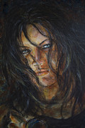 True Eyes Painting by Nik Helbig