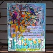 True Friendship .. #collage #mixedmedia Photograph by Robin Mead