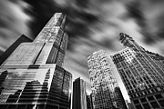 Trump Tower in Black and White Photograph by Sebastian Musial