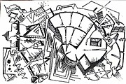 Tuesday Drawing by Daniel Rustad