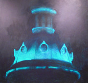 UFO Dome Painting by Blue Sky UFO Dome Painting by Blue Sky