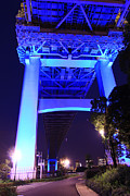 Underside of the Rainbow Bridge in Tokyo Photograph by Beverly Claire Kaiya