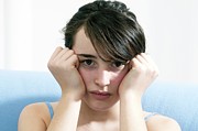Unhappy Girl Photograph by Science Photo Library