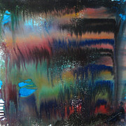 Rainbow in Dooars Painting by Tamal Sen Sharma