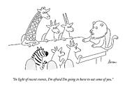 In Light Of Recent Events Drawing by Karen Sneider