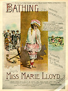 Usa Bathing Sheet Music Cover Photograph by The Advertising Archives