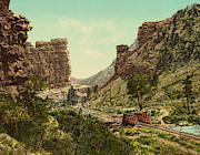 Utah Price Canyon, C1900 Photograph by Granger