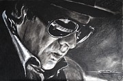 Van Morrison -  Belfast Cowboy Drawing by Eric Dee