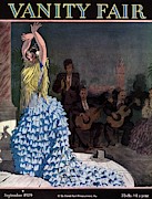 Vanity Fair Cover Featuring A Flamenco Dancer Photograph by Pierre Brissaud