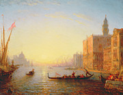Venice Evening by Felix Ziem Painting by Felix Ziem