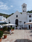 Village church - Frigiliana - Spain Photograph by Phil Banks
