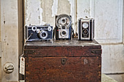 Vintage Cameras at Warehouse 54 Photograph by Toni Hopper