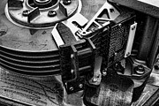 Vintage Hard Drive Photograph by Olivier Le Queinec