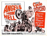 Vintage Motorcycle Movie Posters Photograph by Action