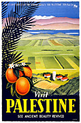 Vintage Visit Palestine Photograph by Action