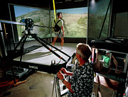 Virtual Reality Platform Photograph by Science Photo Library