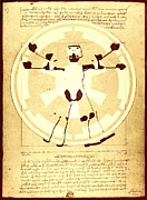 Vitruvian StormTrooper ghost Digital Art by HELGE Art Gallery Vitruvian StormTrooper ghost Digital Art by HELGE Art Gallery