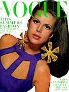 Vogue Cover Featuring Birgitta Af Klercker Photograph by Bert Stern