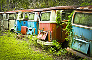 VW Buses Photograph by Carolyn Marshall