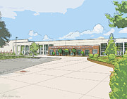Wade Hampton High School Digital Art by Greg Joens